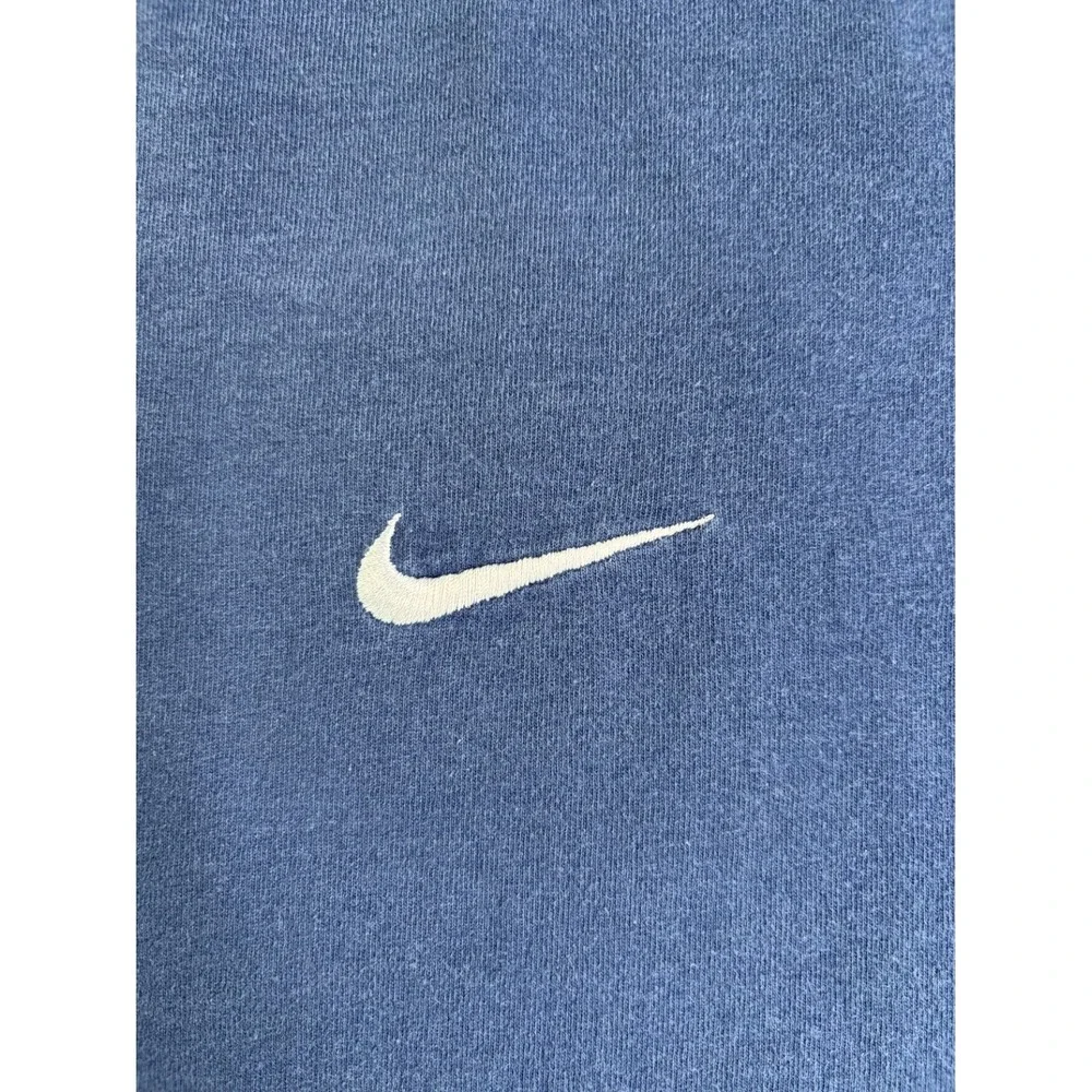 Vintage 90s Nike Men Size L T-Shirt Navy Blue USA Flag Graphic Made